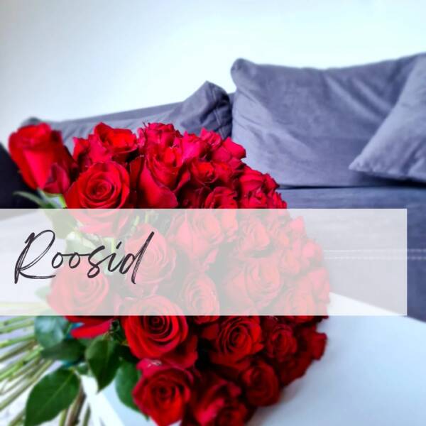 Ecuadori roosid, ettetellimisena 3 tööpäeva